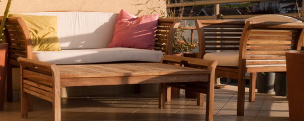 fauteuil de jardin en teck
